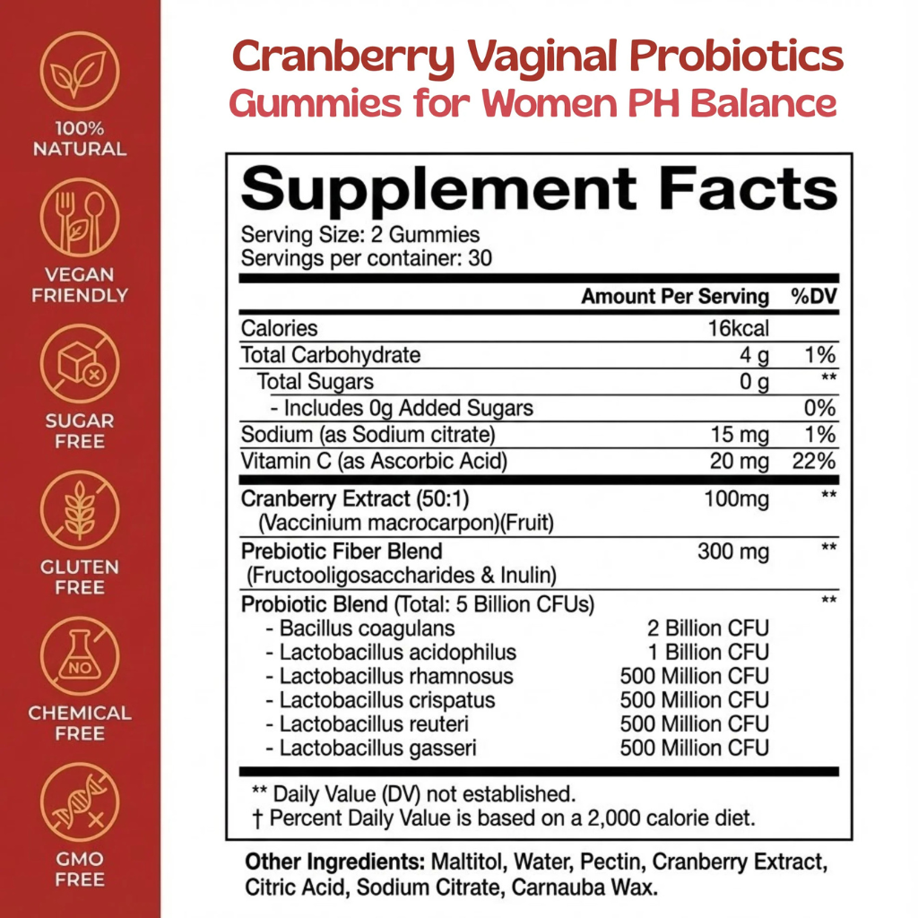 FloraEase™-Women's Probiotic Gummies