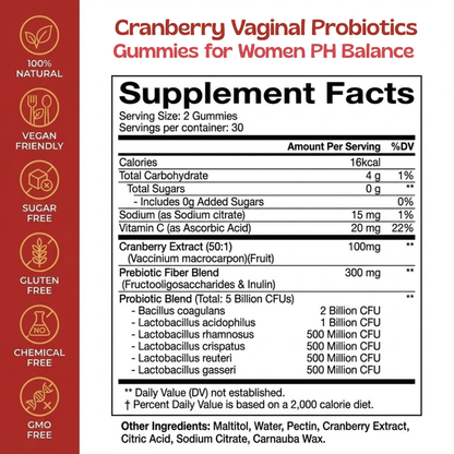 FloraEase™-Women's Probiotic Gummies